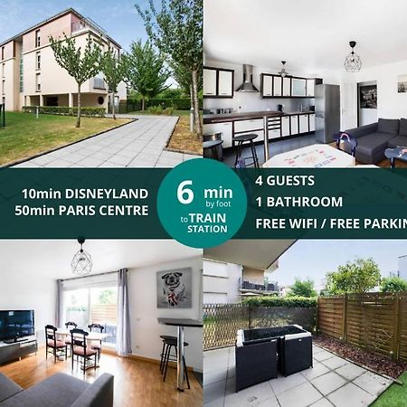 Les Paves De Prague - Appartement Pour 4 A 10 Minutes De Disneyland Paris Монтеврен Екстериор снимка